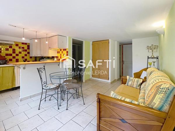 REZ DE JARDIN DE 78M2 AVEC DEPENDANCE