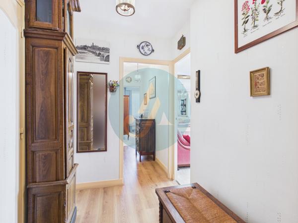 Nevers (58000) Appartement T2 lumineux 64m2 avec garage et DPE en C à Nevers