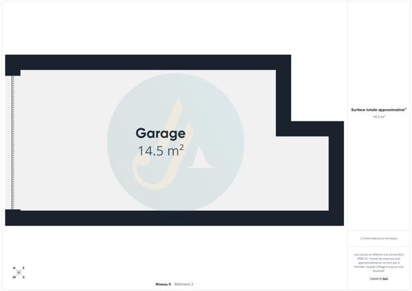 Nevers (58000) Appartement T2 lumineux 64m2 avec garage et DPE en C à Nevers