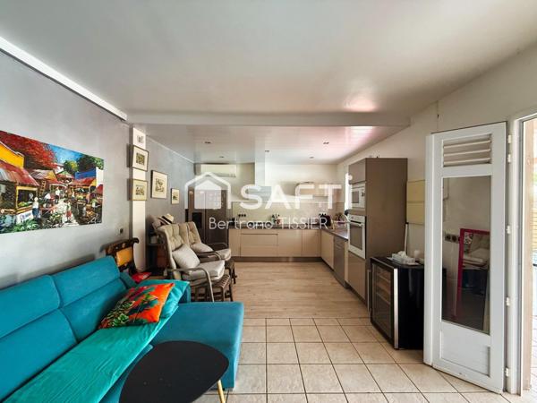 Maison 3 chambres, piscine, rénovée, lotissement