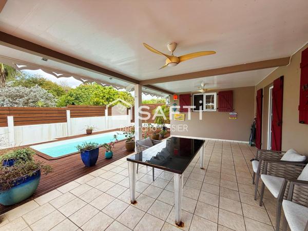Maison 3 chambres, piscine, rénovée, lotissement