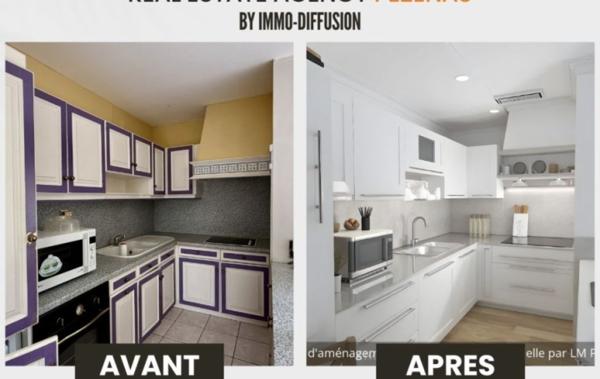 Vente Villa de plein pied 4 faces 3 chambres à rafraîchir Pezenas   