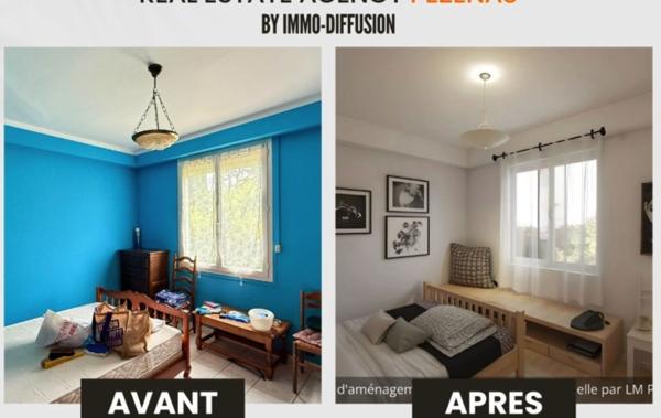 Vente Villa de plein pied 4 faces 3 chambres à rafraîchir Pezenas   