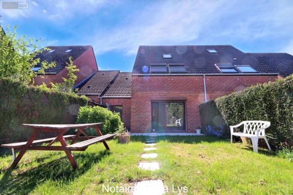 Maison de ville à vendre à Armentières dans le Nord (59280), ref : 1876   
prés du Hem