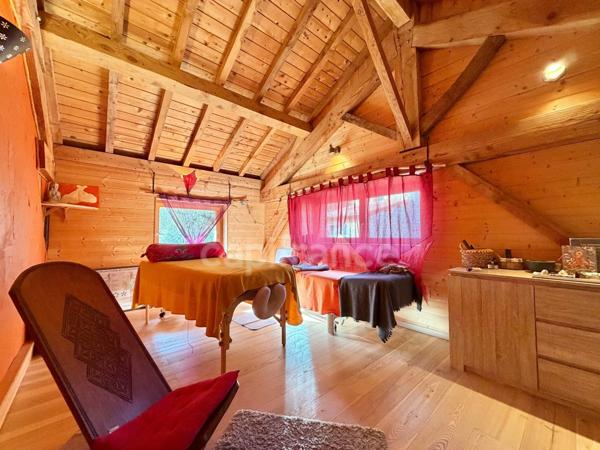 MAISON DE 220 M2, RÉNOVÉE EN 2014, TERRAIN DE 6 HA, 4 CHAMBRES, SALLE DE JEUX, 3 PUITS, ÉTANG, ASSAINISSEMENT AUX NORMES À VENIR, POMPE À CHALEUR DE 2016 AVEC CHAUFFAGE AU SOL, FIBRE OPTIQUE