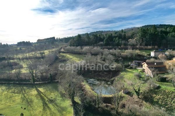 MAISON DE 220 M2, RÉNOVÉE EN 2014, TERRAIN DE 6 HA, 4 CHAMBRES, SALLE DE JEUX, 3 PUITS, ÉTANG, ASSAINISSEMENT AUX NORMES À VENIR, POMPE À CHALEUR DE 2016 AVEC CHAUFFAGE AU SOL, FIBRE OPTIQUE