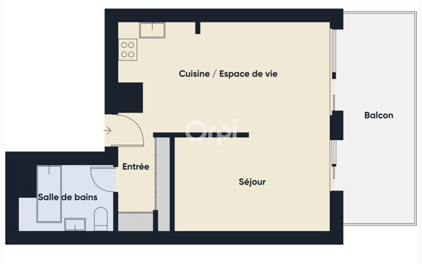 Appartement à vendre    2 pièces • 40,17 m2 Mandelieu-la-Napoule