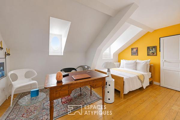 Maison bourgeoise avec jardin et vue sur la Seine