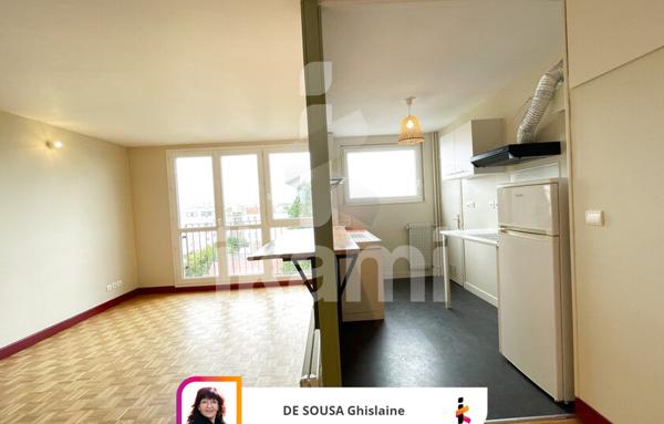 Appartement lumineux 2 pièces avec cave à Bondy