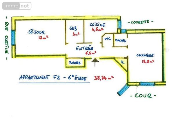 Appartement à vendre à Paris 18e arrondissement à Paris (75018), ref : 75022-913