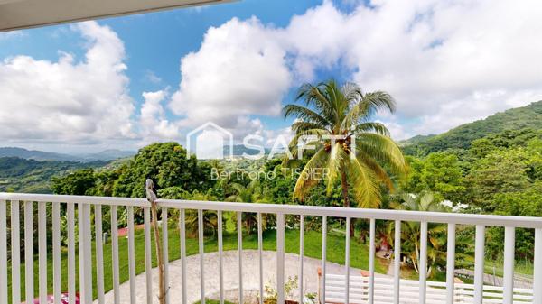 Maison au Vauclin avec vue mer, terrain et potentiel
