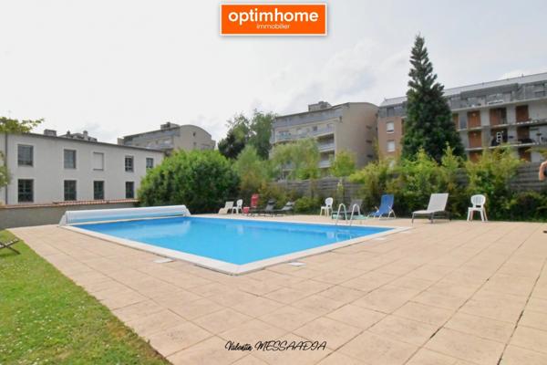 Saisissez l’opportunité ! Baisse de prix sur ce T3 de 66 m² à Nancy Lobau, avec parking, jardin et piscine.