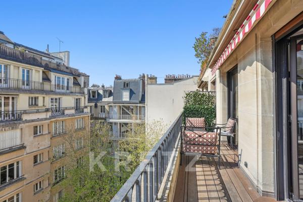 Appartement d'exception avec terrasse à deux pas du Trocadéro