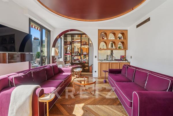 Appartement d'exception avec terrasse à deux pas du Trocadéro