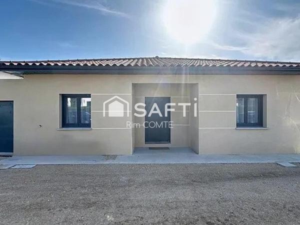 Maison contemporaine de plain-pied – 142 m² – Prestations haut de gamme