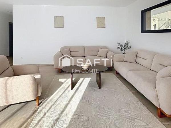 Maison contemporaine de plain-pied – 142 m² – Prestations haut de gamme