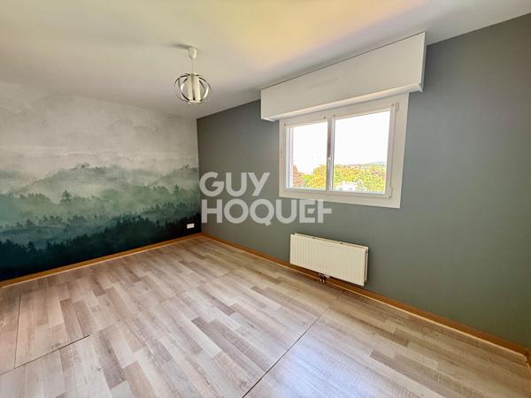 Duplex lumineux avec 4 chambres en dernier étage avec ascenseur