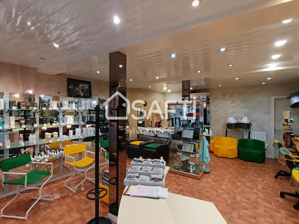 Salon de coiffure avec activité pérenne