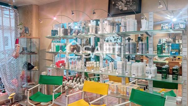 Salon de coiffure avec activité pérenne