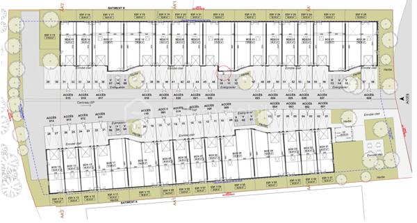 Local de stockage de 168,52 m²
