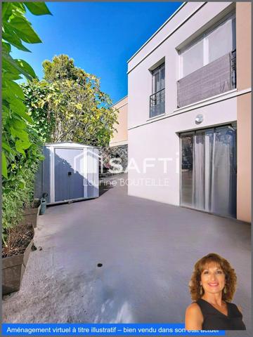 Maison 4 pièces avec petit extérieur et 2 places de parking