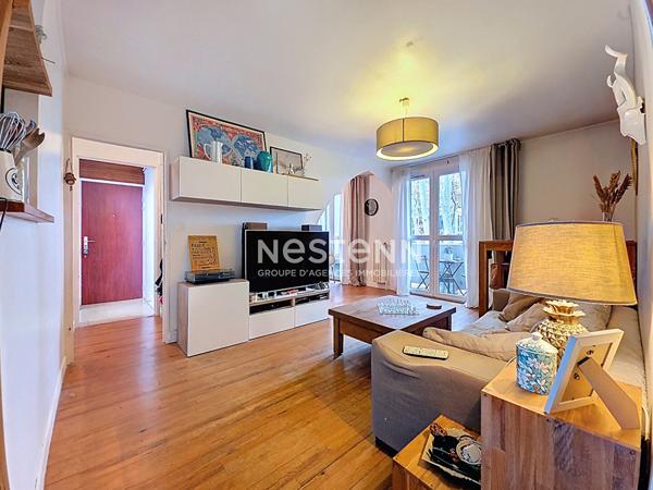 A VENDRE - TLSE 31000 - Appartement 3/4 pièces avec balcon, loggia et cave