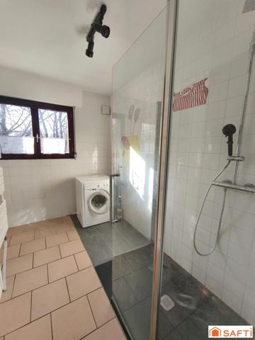 Maison 95 m² - vivable de plain-pied - sous-sol complet - jardin.