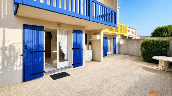 À deux pas du port – T3 avec vaste terrasse