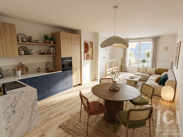 APPARTEMENT - T3 - DERNIER ETAGE - DUPLEX - 66M²