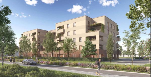 Magnifique Studio neuf de 30m2 avec terrasse (13m2), jardin (24m2) et parking extérieur