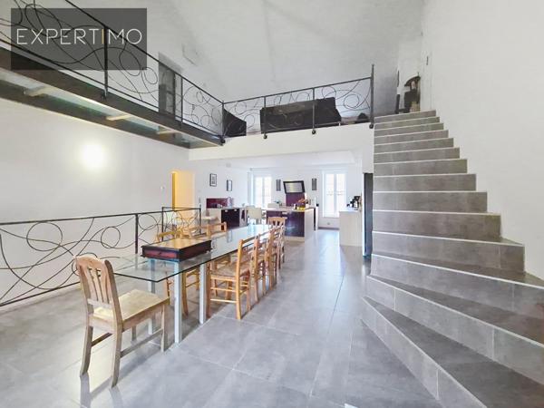 Puisserguier (34620) MAISON DE VILLE EN PIERRE 278 m² + PISCINE + LOGEMENT INDÉPENDANT RENTABLE