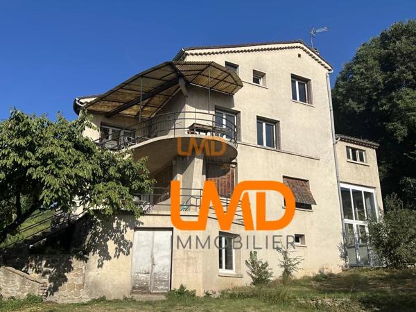 Maison 2 logements + sous-sol aménageable – Aubenas