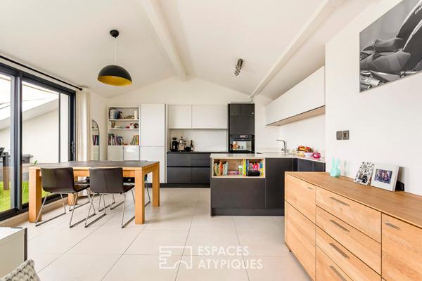 Toit terrasse à Bron Eglise