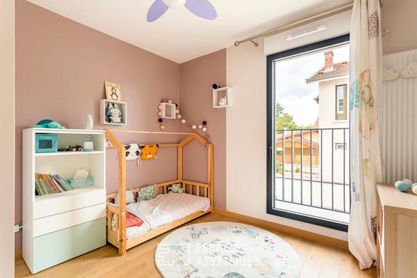 Toit terrasse à Bron Eglise