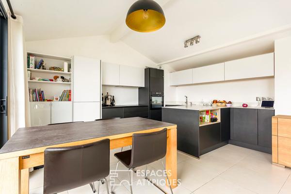 Toit terrasse à Bron Eglise