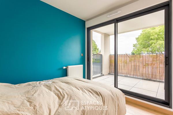 Toit terrasse à Bron Eglise