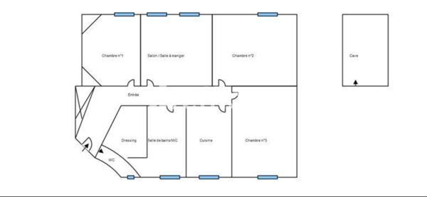 Appartement 4 pièces - 115 m²