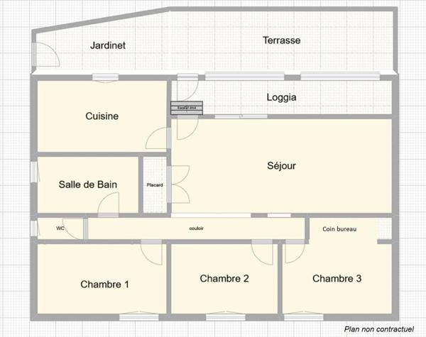 Appartement Six Fours Les Plages 4 pièce(s) 97 m2 avec Jardin et Parking