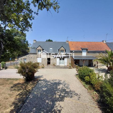 109 m² habitables + environ 140 m² à aménager + garage 42 m² + espace aménagé d'environ 30 m² au-dessus