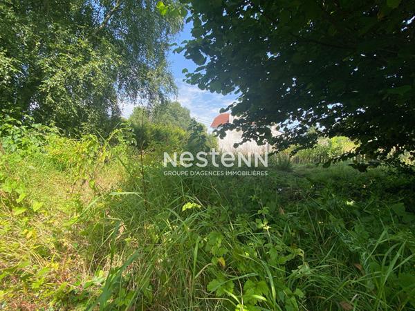 QUIMPERLE - Terrain VIABILISÉ à bâtir de 759m² proche ville et écoles, libre de constructeur