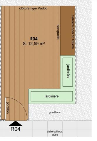 Une Terrasse en RoofTop à Saisir