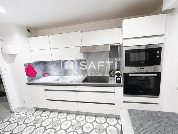 Appartement T3 de 77 m2  avec place de parking en sous sol