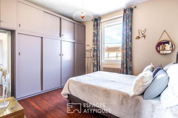 Maison de ville avec jardin et piscine en plein coeur de Villefranche sur Saône