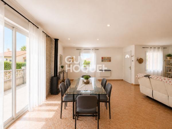 Quartier recherché de Perpignan maison plain-pied avec jardin