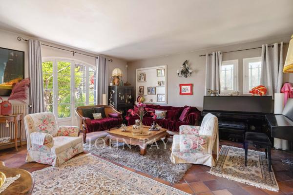 Belle villa familiale avec vue mer et vue sur Saint-Paul de Vence
