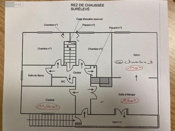 Maison à vendre à Buzançais dans l'Indre (36500), ref : 1051039