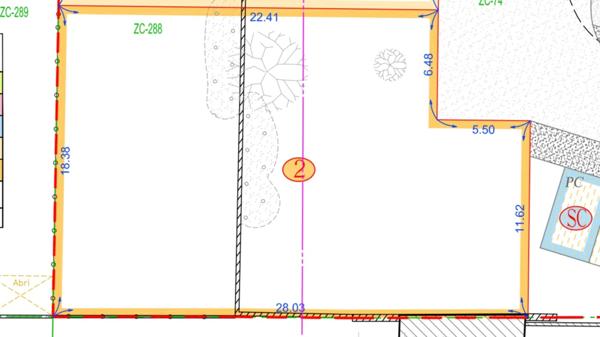 Terrain à vendre de 475,00 m² TAPONAS (69) - TERRAIN CONSTRUCTIBLE PLAT AU CALME 475 m² - A 3 mn de Belleville / Saône