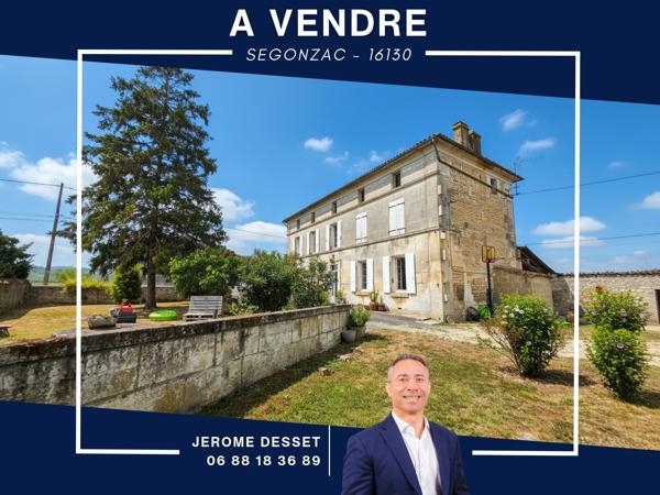 MAISON DE CARACTÈRE – 3 CHAMBRES – GRAND JARDIN ET DÉPENDANCES