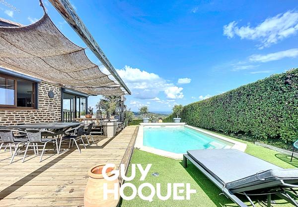 Maison de Caractère 4 Chambres avec Piscine et Vue sur 1035 m² de Terrain - 71570 PRUZILLY