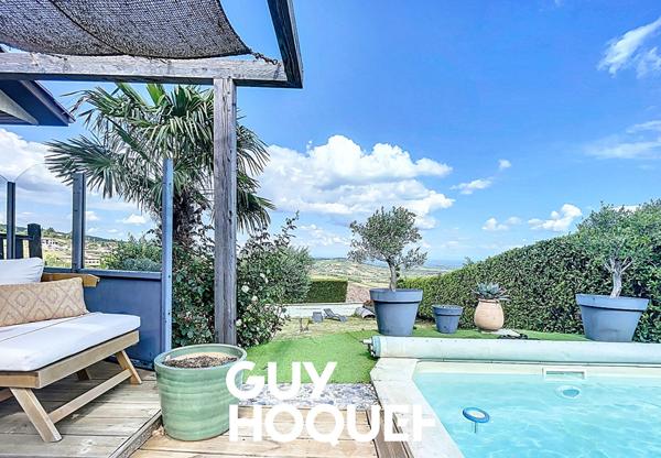 Maison de Caractère 4 Chambres avec Piscine et Vue sur 1035 m² de Terrain - 71570 PRUZILLY